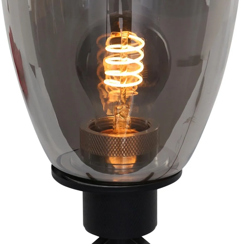 Straluma Tafellamp Reflexion ovaal zwart+smoke> Tafellampen|Driepoot lampen