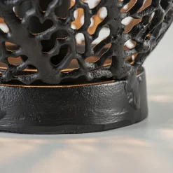 Straluma Tafellamp Sinula zwart gevlochten staal></noscript> Light and Living|Woonkamerlampen