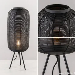 Straluma Tafellamp Tomek zwart draad 3-poot 70cm></noscript> Draadlampen|Light and Living