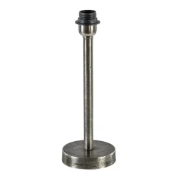 Straluma Tafellamp Undai ruw nikkel excl. kap> Tafellampen|Lampenvoeten