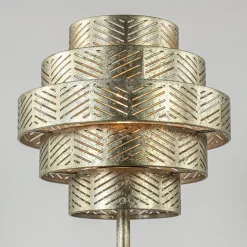 Straluma Tafellamp Vegas oud zilver/marmer zwart></noscript> Tafellampen|Decoratieve Verlichting