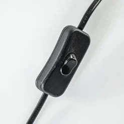 Straluma Tafellamp voet Racco donkerbruin hout excl.kap L&L></noscript> Light and Living|Schemerlampen