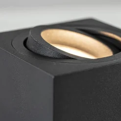 Straluma Tafelspot/vloerspot Rebel zwart vierkant><noscript><img width=