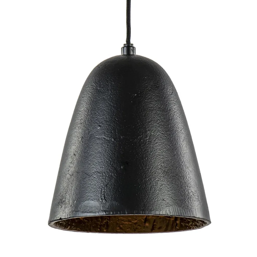 Straluma Trendy hanglamp Sumeri mat zwart met goud> Light and Living|Halverlichting