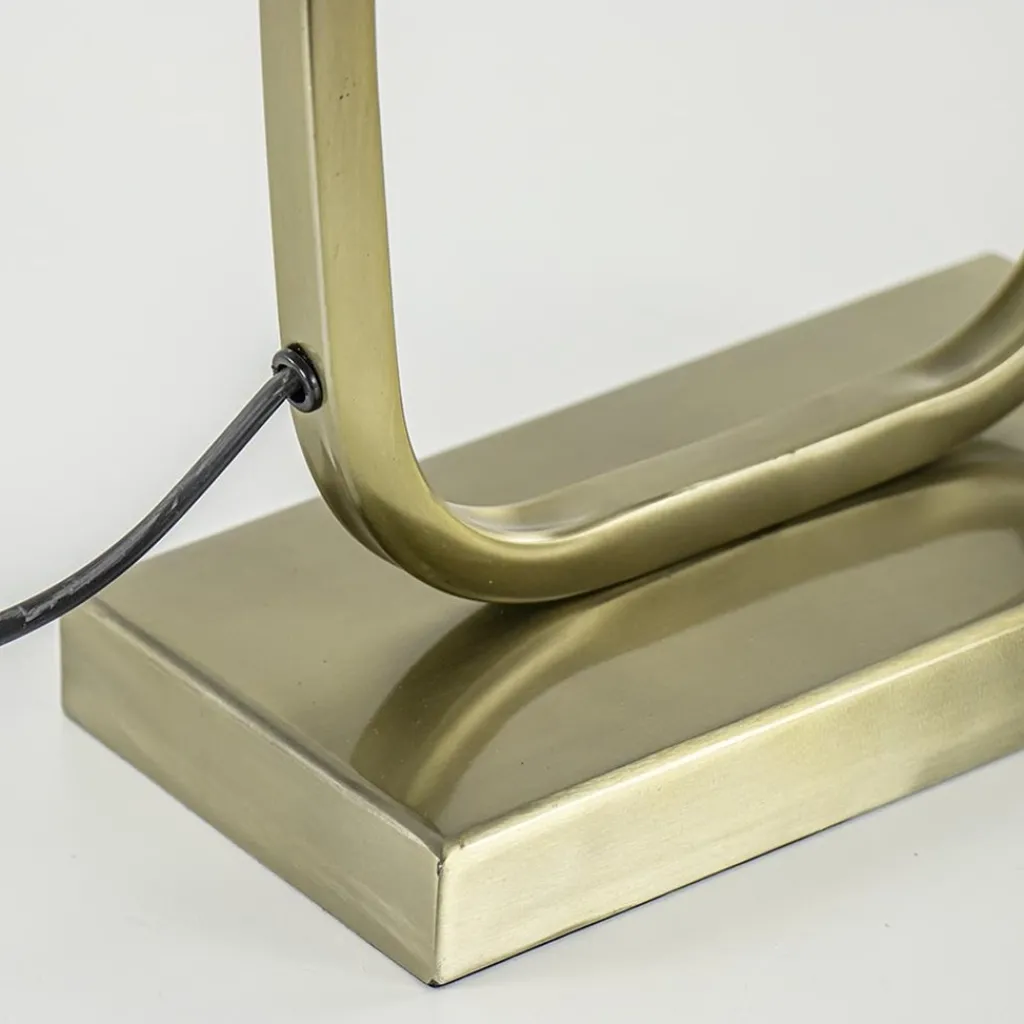 Straluma Trendy lampvoet Lutika licht goud exclusief kap> Tafellampen|Lampenvoeten