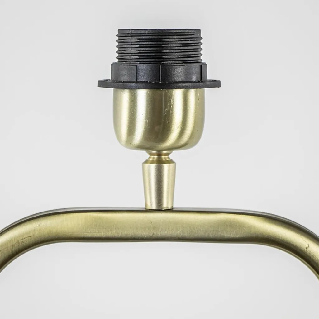 Straluma Trendy lampvoet Lutika licht goud exclusief kap> Tafellampen|Lampenvoeten
