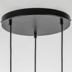 Straluma Trendy 3-lichts hanglamp mat zwart exclusief lichtbron></noscript> Eetkamerverlichting|Hanglampen