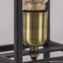 Straluma Trendy tafellamp Marlay zwart met brons><noscript><img width=