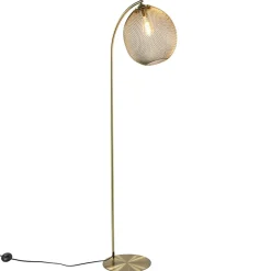 Straluma Trendy vloerlamp Moroc goud Light and Living> Light and Living|Woonkamerlampen