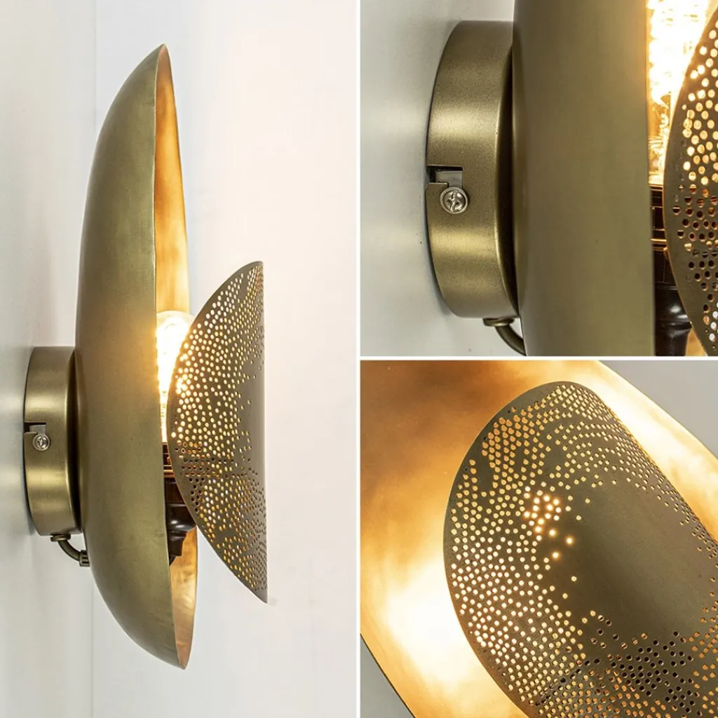 Straluma Trendy wandlamp antiek brons> Plafondlampen|Wandlampen