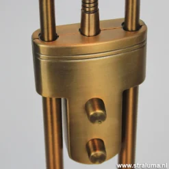 Straluma Uplighter brons LED Luna leesarm, dimmer> Vloerlampen|Leeslampen