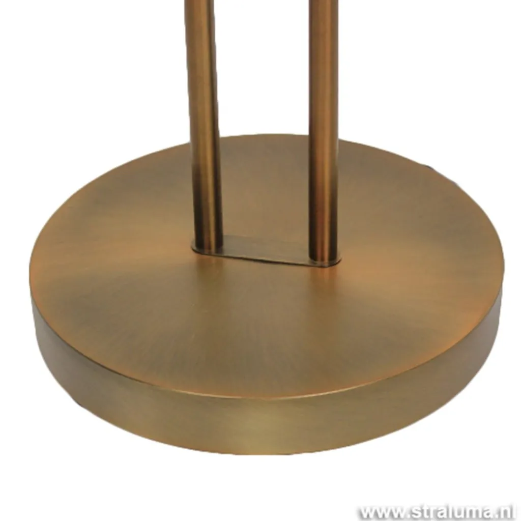 Straluma Uplighter brons LED Luna leesarm, dimmer> Vloerlampen|Leeslampen