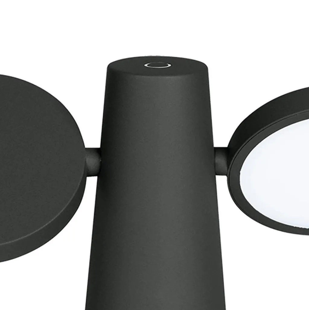 Straluma Verstelbare buitenlamp tafel antraciet oplaadbaar> Tafellampen|Buitenlampen