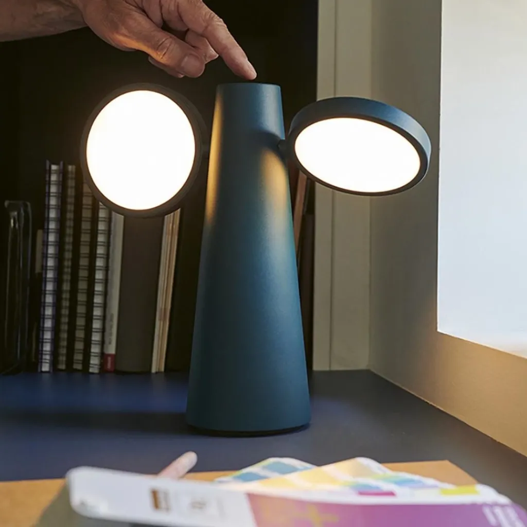 Straluma Verstelbare buitenlamp tafel antraciet oplaadbaar> Tafellampen|Buitenlampen