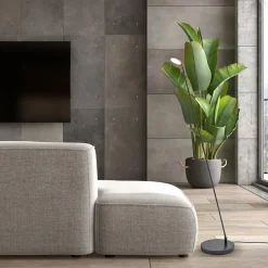 Straluma Verstelbare LED leeslamp zwart geborsteld staal dim-to-warm></noscript> Vloerlampen|Leeslampen