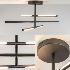 Straluma Verstelbare LED plafondlamp met 3-standen dim functie></noscript> Plafondlampen|Woonkamerlampen