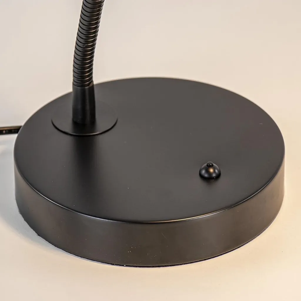 Straluma Verstelbare LED tafel/bureaulamp mat zwart dimbaar> Tafellampen|Bureaulampen