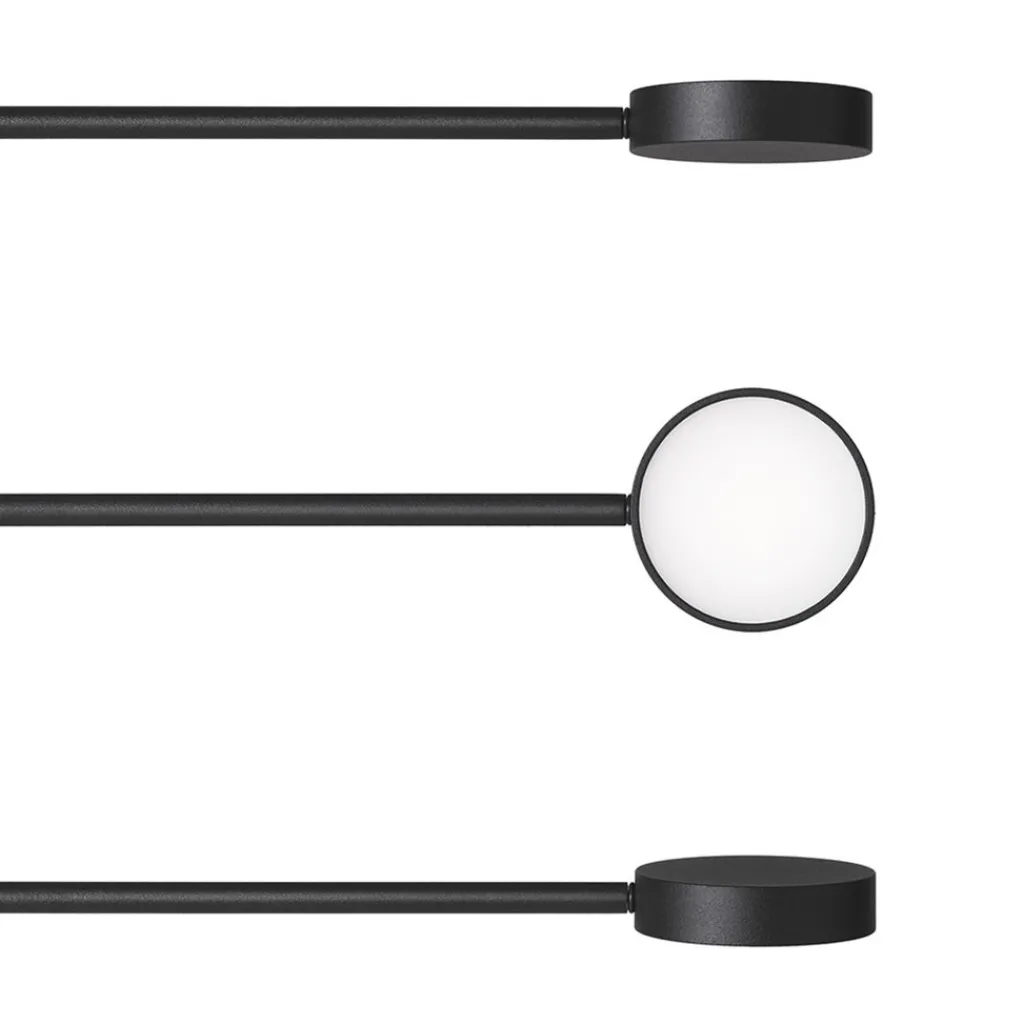 Straluma Verstelbare 5-lichts LED vloerlamp zwart dimbaar> Vloerlampen|LED Vloerlampen