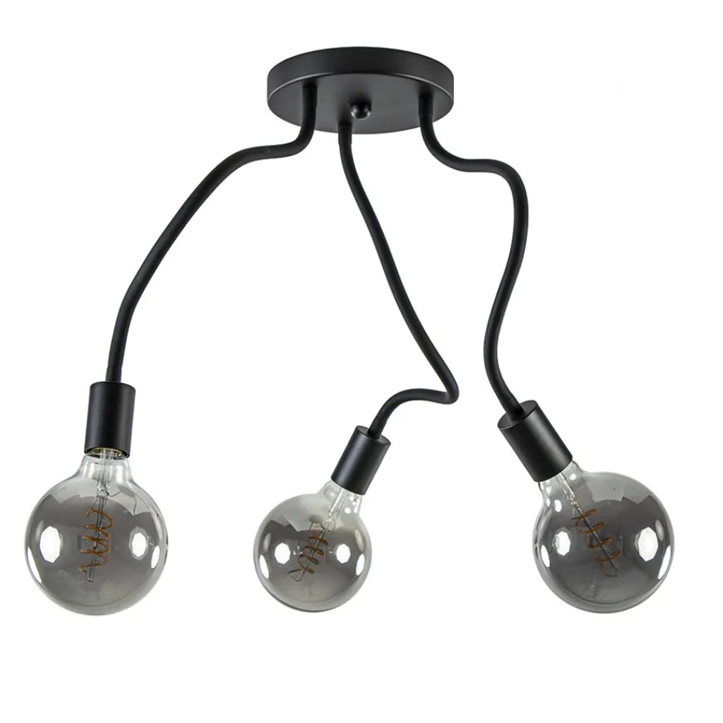 Straluma Verstelbare plafondlamp 3-lichts met flexibele armen> Halverlichting|Plafondlampen