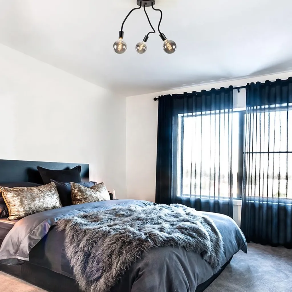 Straluma Verstelbare plafondlamp 3-lichts met flexibele armen> Halverlichting|Plafondlampen