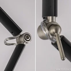 Straluma Verstelbare plafondlamp met stoffen kap></noscript> Slaapkamerlampen|Keukenverlichting