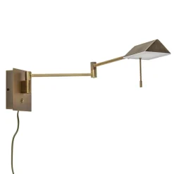Straluma Verstelbare wandlamp brons inclusief LED dim to warm> Wandlampen|Woonkamerlampen