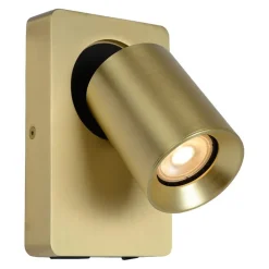 Straluma Verstelbare wandlamp mat goud inclusief dimbaar LED en USB> Wandlampen|LED Wandlampen