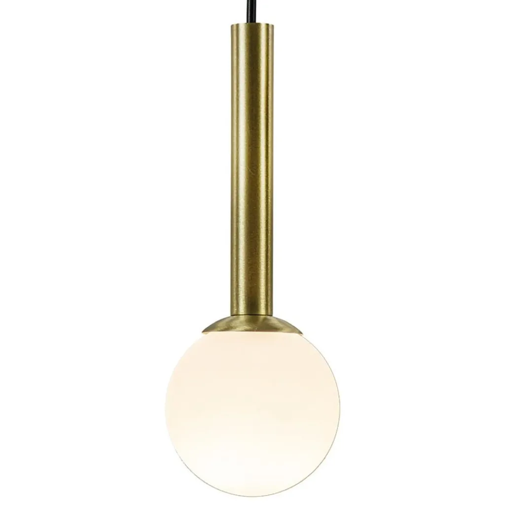 Straluma Videlamp Globe 9L rond zwart/goud/wit> Hanglampen|Videverlichting