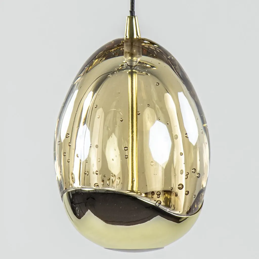 Straluma Videlamp Golden Egg 14L zwart/goud> Hanglampen|Videverlichting