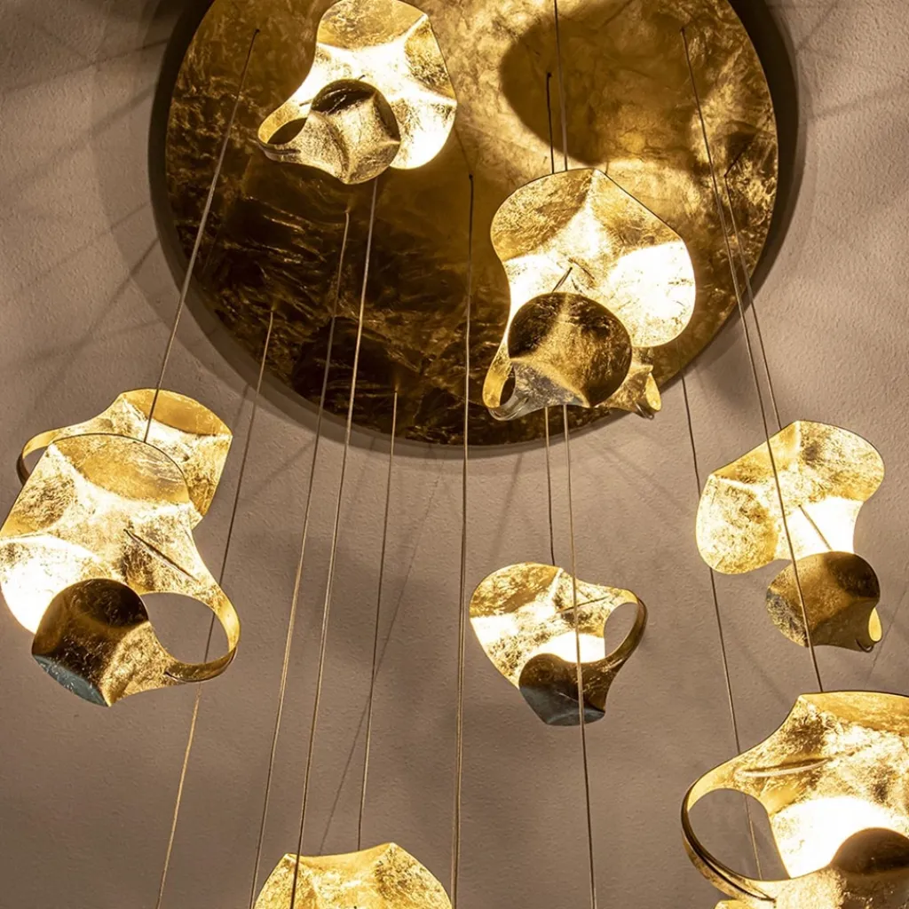 Straluma Videlamp Le Gigine 16 Goldleaf> Hanglampen|Videverlichting