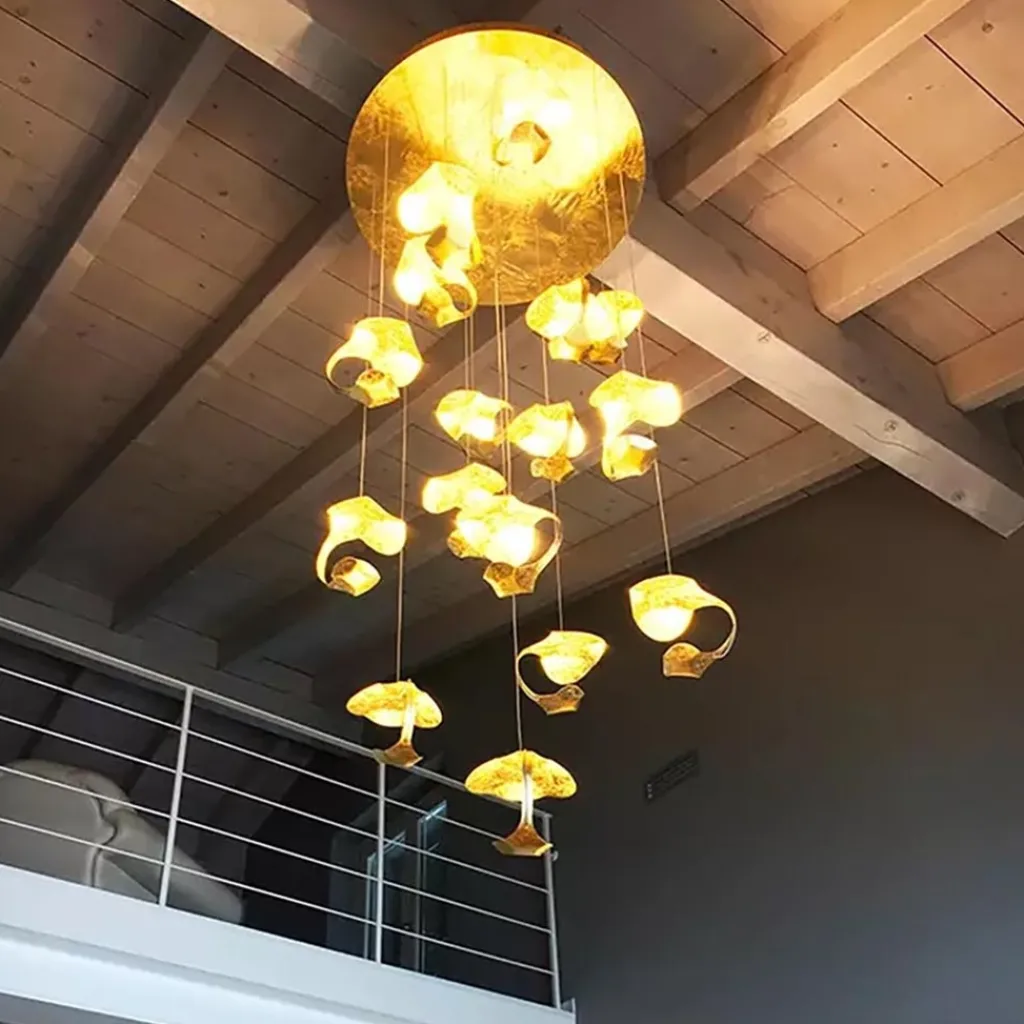 Straluma Videlamp Le Gigine 16 Goldleaf> Hanglampen|Videverlichting