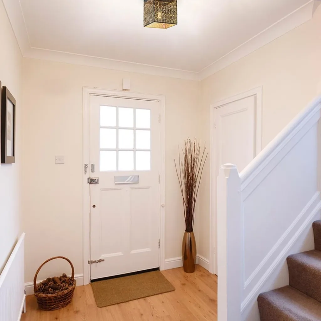 Straluma Vierkante plafondlamp zwart met gouden binnenzijde> Keukenverlichting|Plafondlampen