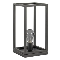 Straluma Vierkante tafellamp frame zwart modern> Slaapkamerlampen|Halverlichting