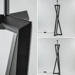 Straluma Vloerlamp Atrani zwart excl. kap><noscript><img width=