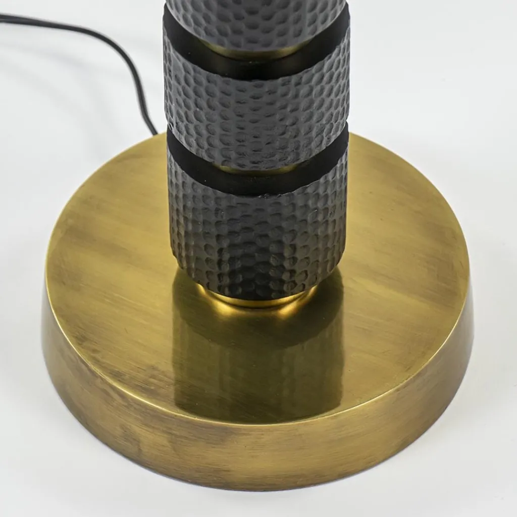 Straluma Vloerlamp Azoyu zwart/brons exclusief kap> Vloerlampen|Lampenvoeten