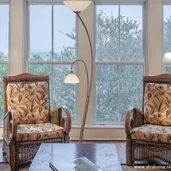 Straluma Vloerlamp Capri brons/Glas><noscript><img width=