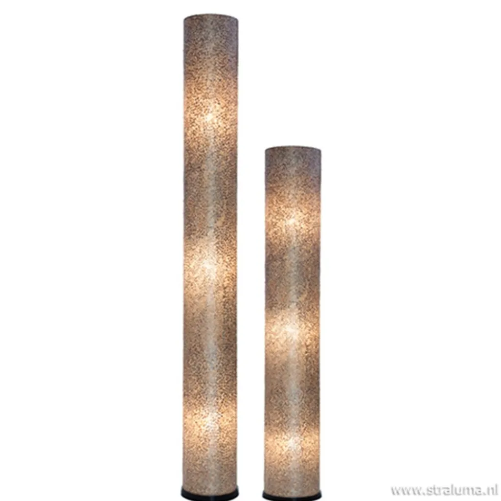 Straluma Vloerlamp cilinder capiz schelpen 200 cm> Vloerlampen|Schelpenlampen