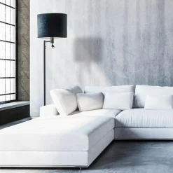 Straluma Vloerlamp Havana + leesspot zwart z/kap></noscript> Vloerlampen|Lampenvoeten