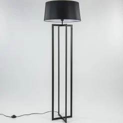 Straluma Vloerlamp Mace frame zwart exclusief kap></noscript> Vloerlampen|Lampenvoeten
