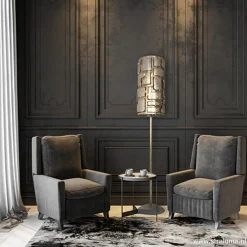 Straluma Vloerlamp Pablo oud zilver></noscript> Woonkamerlampen|Slaapkamerlampen