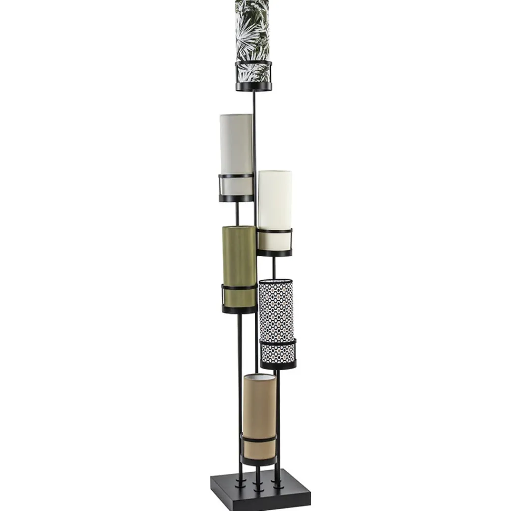 Straluma Vloerlamp Sixt 6l multicolor deco bruin> Vloerlampen|Beach Verlichting