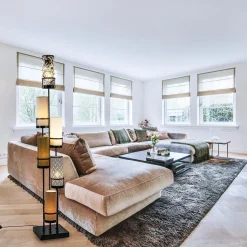 Straluma Vloerlamp Sixt 6l multicolor deco bruin><noscript><img width=