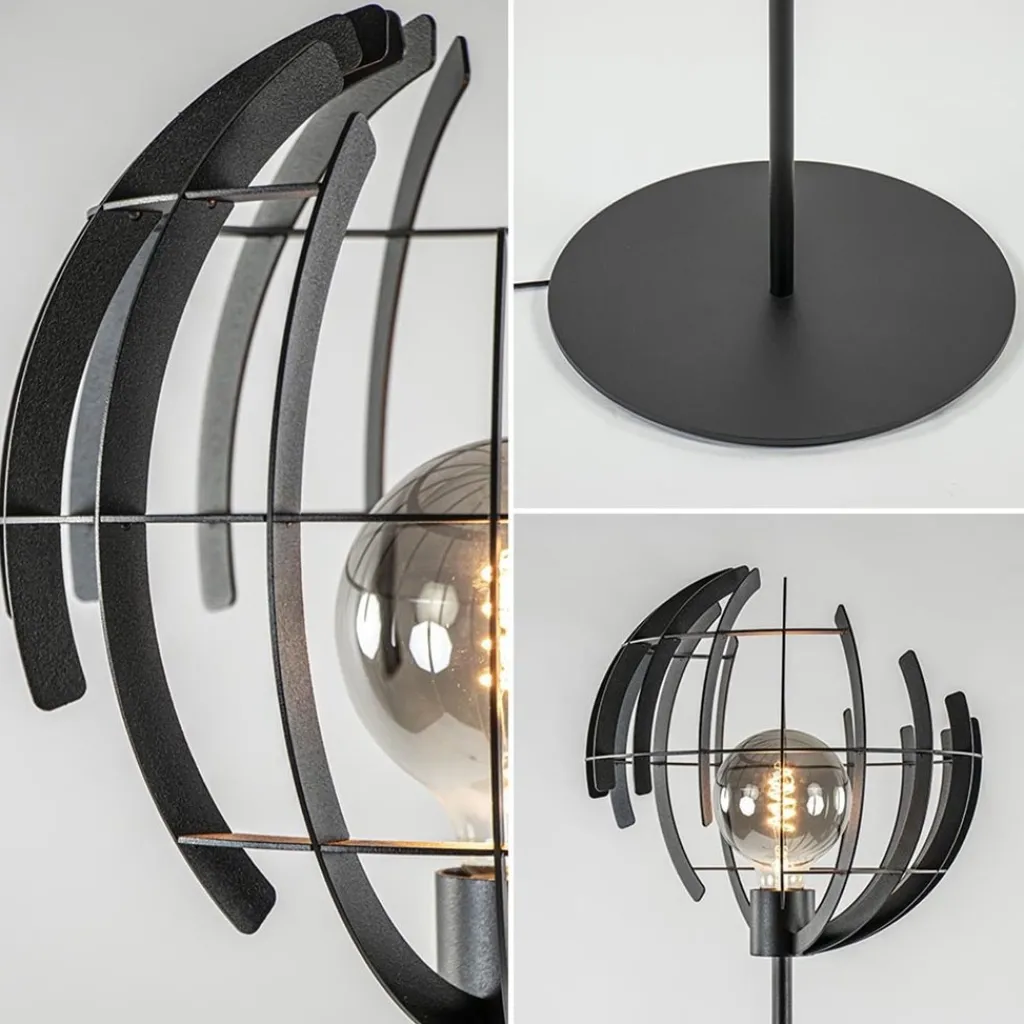 Straluma Vloerlamp Terra 175 cm zwart> Vloerlampen|Industriële Verlichting