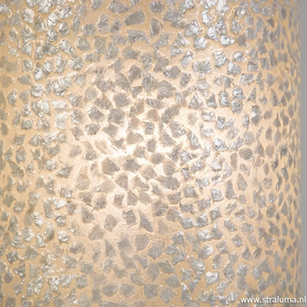 Straluma Vloerlamp Wangi White 200cm> Schelpenlampen|Woonkamerlampen