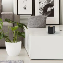 Straluma Vloerspot Rebel vierkant 12.5cm zwart><noscript><img width=