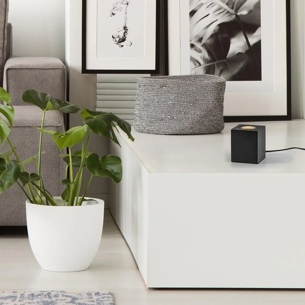 Straluma Vloerspot Rebel vierkant 12.5cm zwart> Woonkamerlampen|Slaapkamerlampen