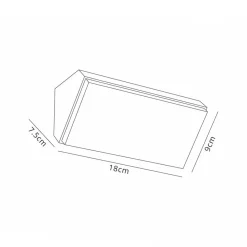 Straluma Wandlamp buiten antraciet><noscript><img width=