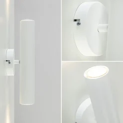 Straluma Wandlamp cilinder wit up+down GU10></noscript> Wandlampen|Scandinavische Verlichting