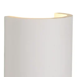 Straluma Wandlamp gips halve koker G9></noscript> Woonkamerlampen|Slaapkamerlampen