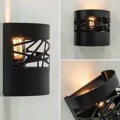 Straluma Wandlamp halve cilinder mat zwart></noscript> Wandlampen|Scandinavische Verlichting